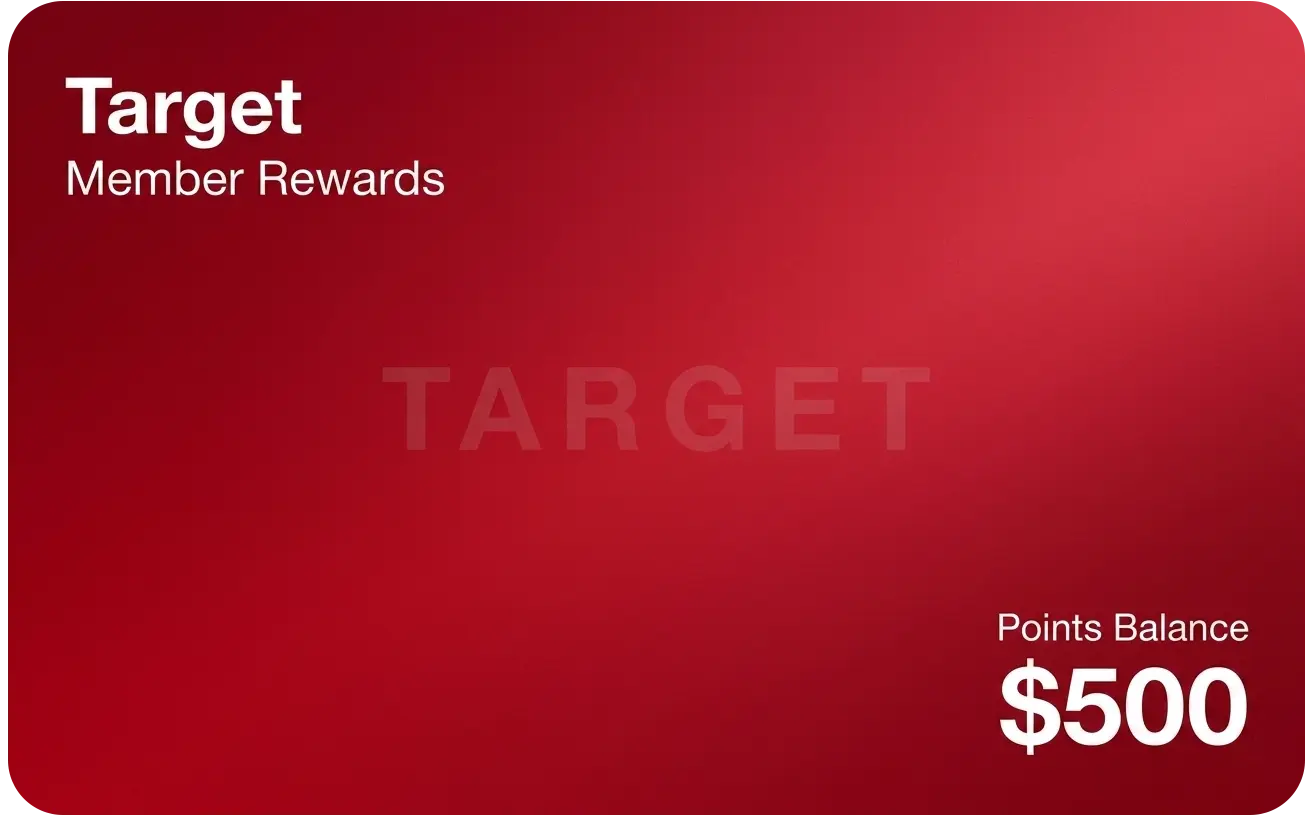 Target Rewards Card